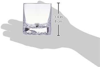 Orrefors Erik Double Old Fashioned Crystal Glasses | 12oz | Set of 4
