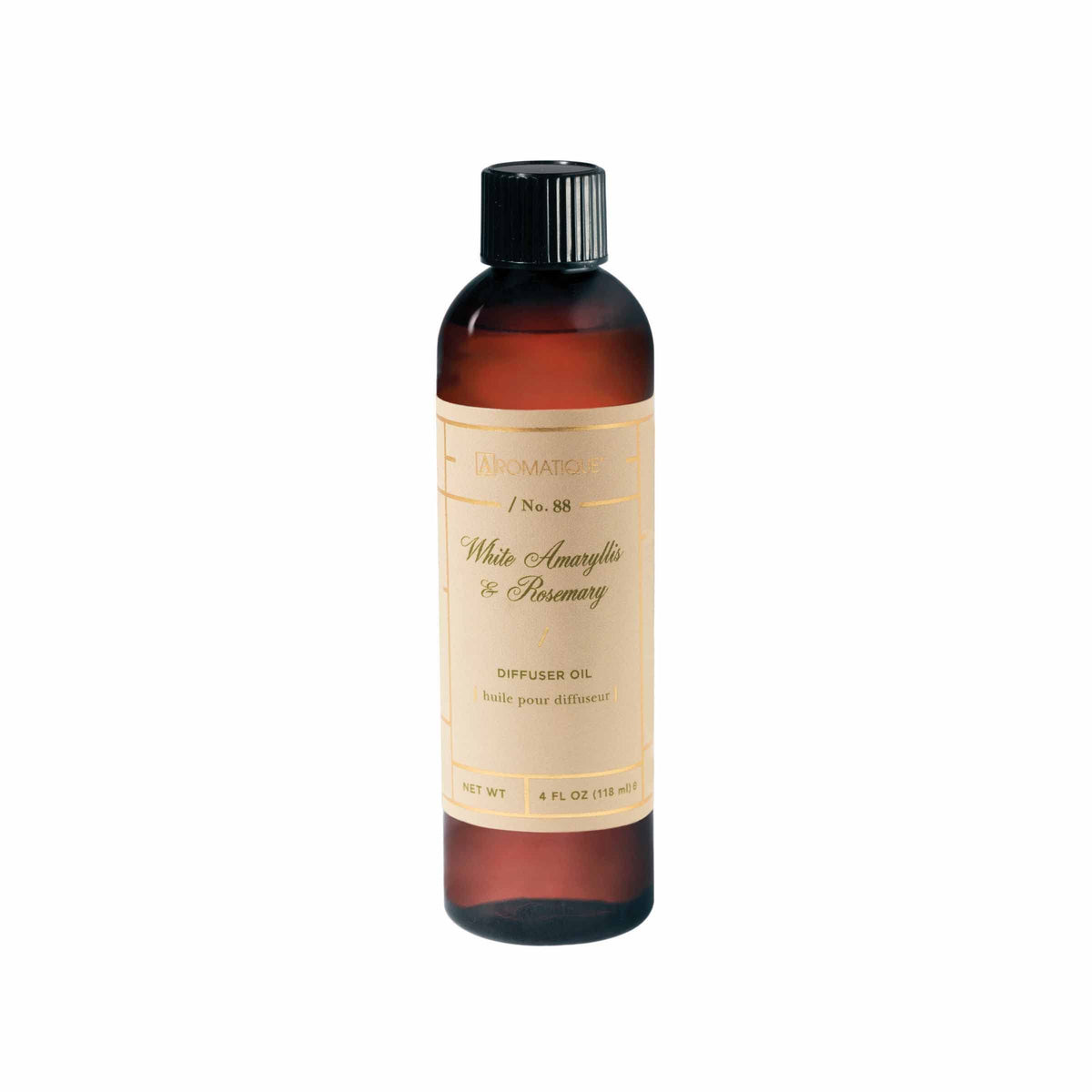Aromatique Reed Diffuser Oil Refill, White Amaryllis & Rosemary, 4 Ounce