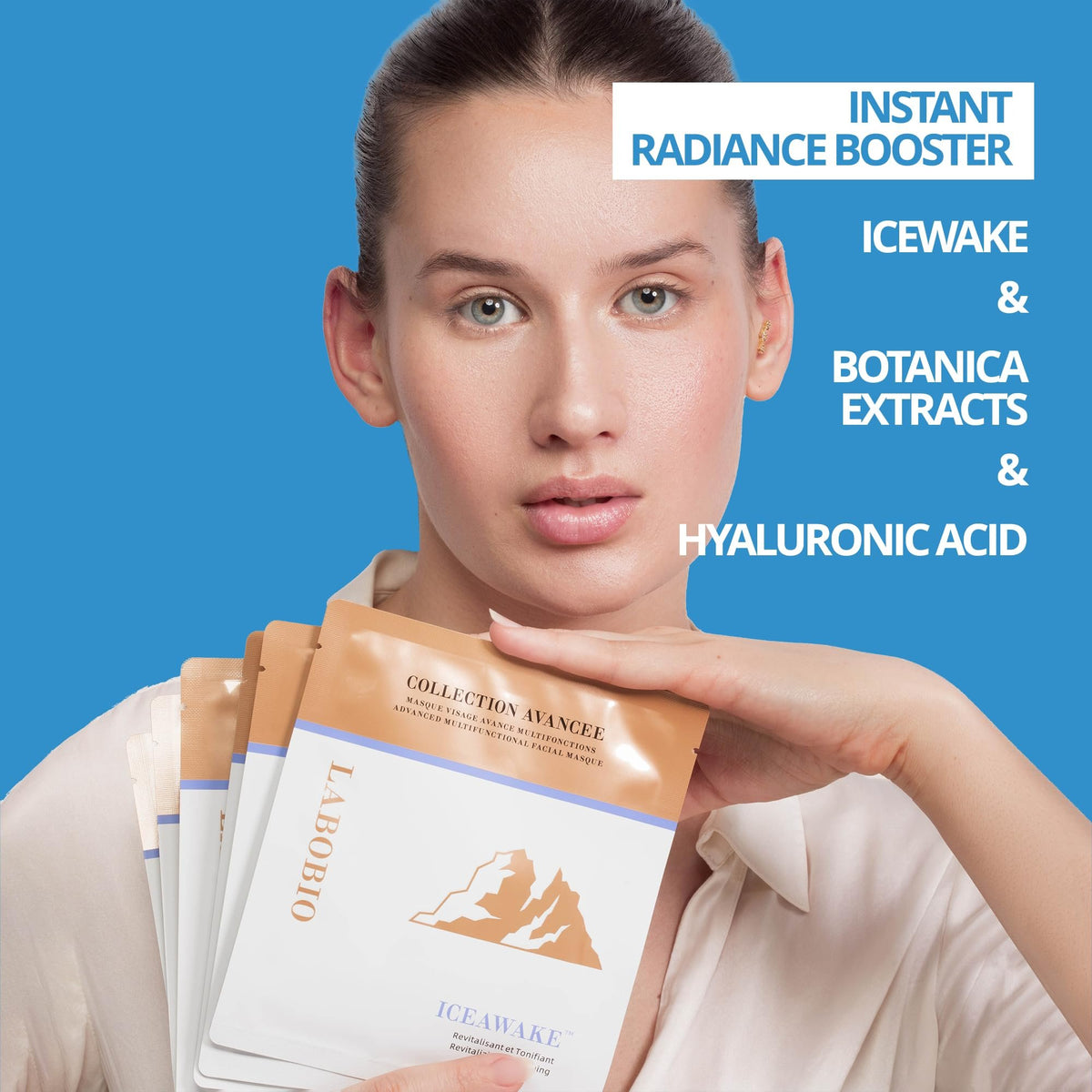 Labobio Iceawake Hydrating Revitalizing Sheet Mask Microbiome Care