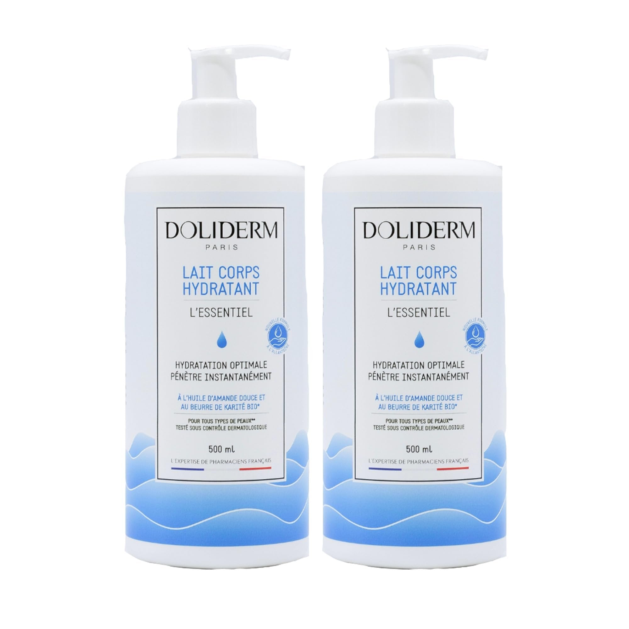 Doliderm Lait Corps Essentiel – Hydrating Body Milk | Set of 2 | 500ml