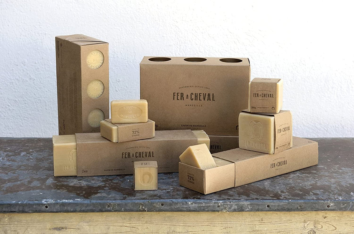 Fer A Cheval Marseille Soap Bar Plant Base Set of 2 (250 x 2)