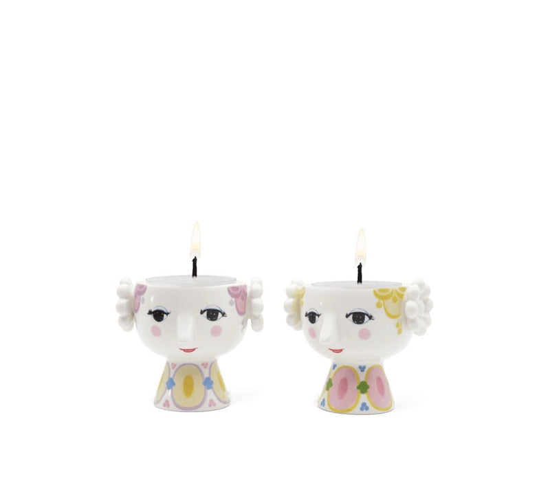 Bjørn Wiinblad Colorful Eva Tealight Votive Set
