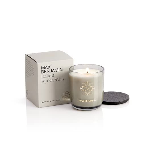 Max Benjamin Italian Apothecary Water Candle Luxurious Fragrance