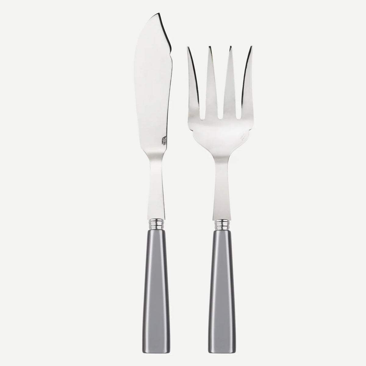 Sabre Fish Server Set Icone Grey (2 Pieces)