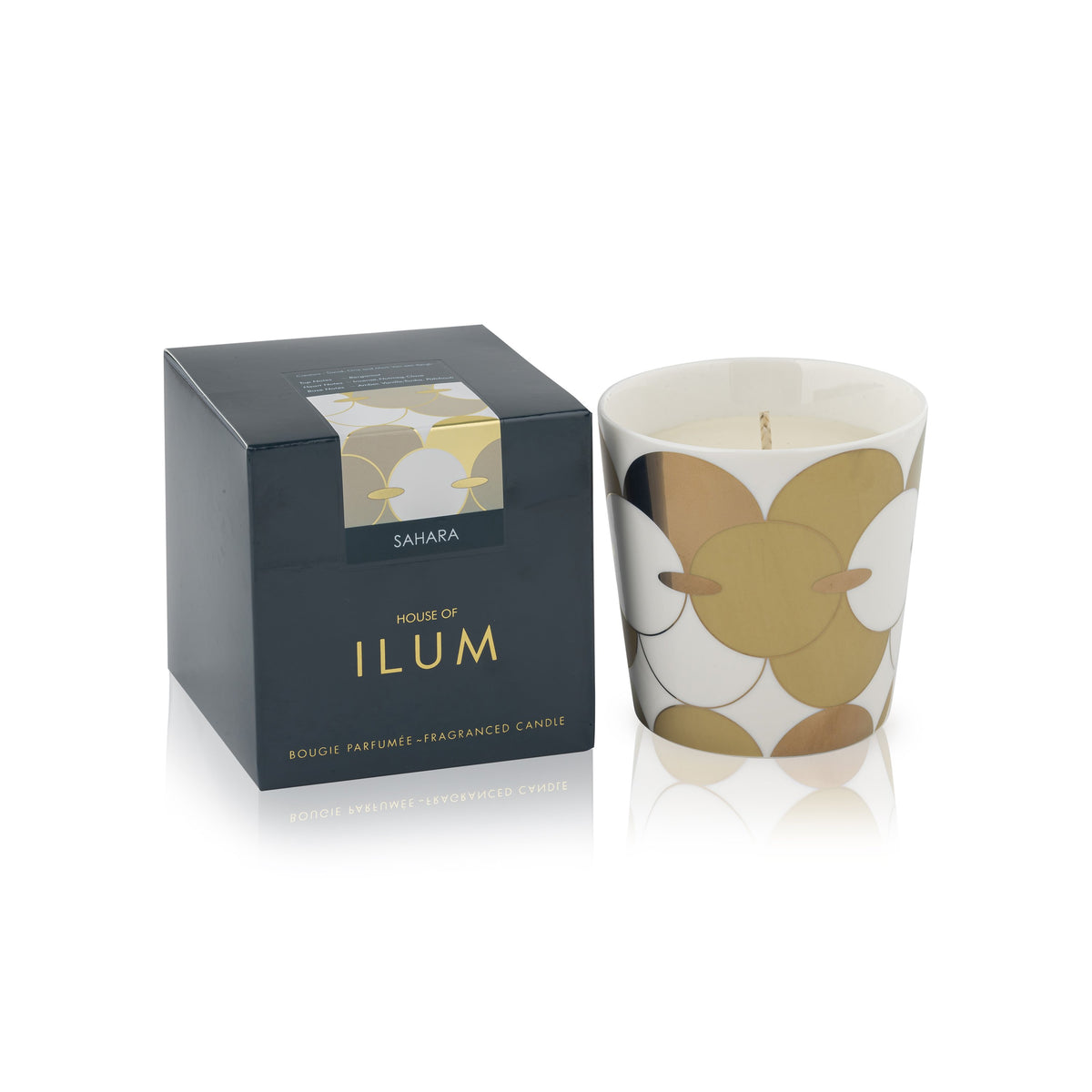 Ilum Sahara Luxury Scented Candle in a Decor Vase | 260g