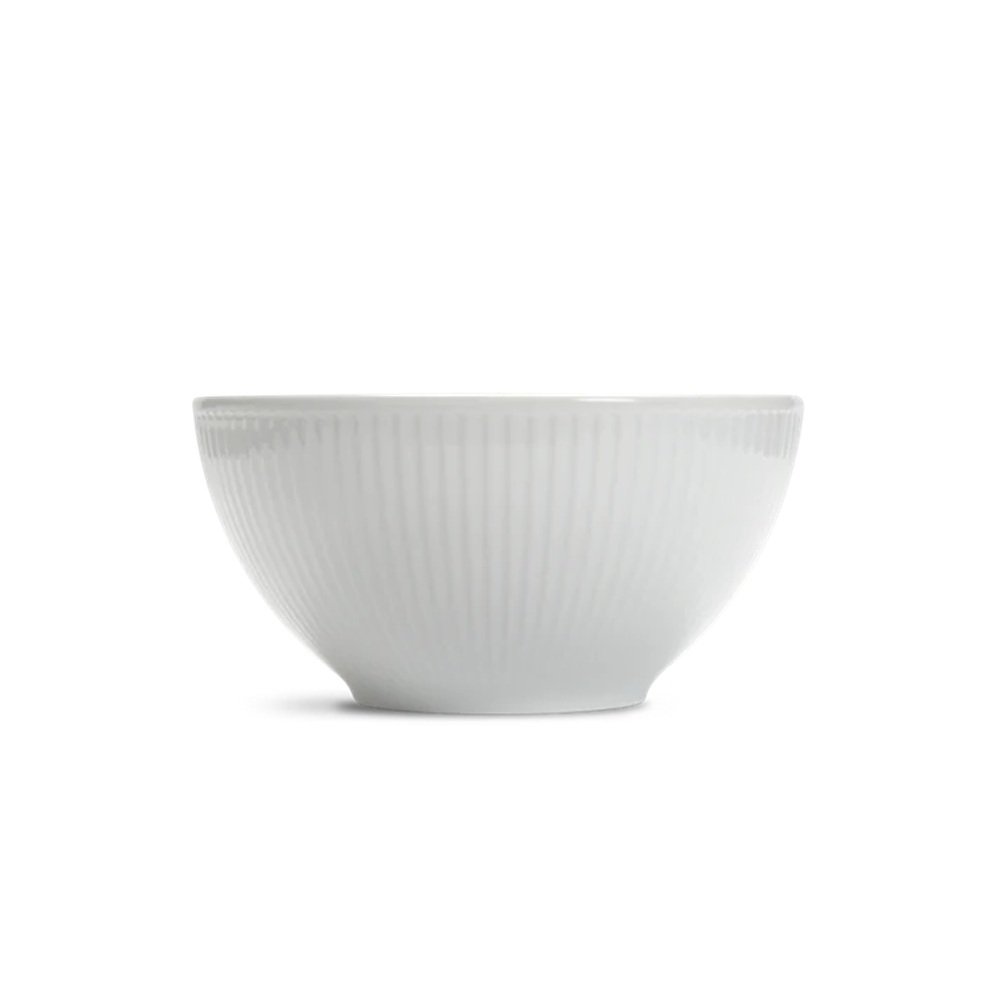 Pillivuyt Plisse Serving Bowl 7.75" (1.75 qt) White Porcelain