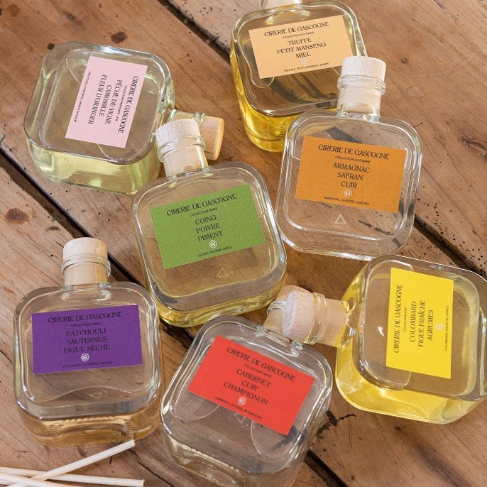 Cirerie de Gascogne Reed Diffuser, Quince Pepper Chili Blend Long Lasting Home Fragrance 200ml