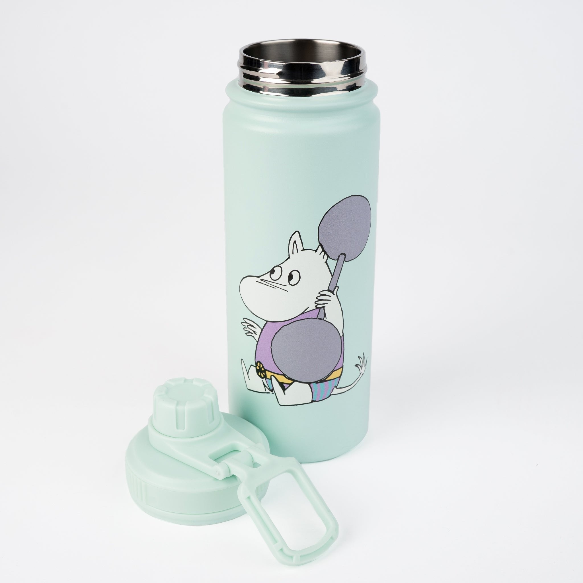 Nordicbuddies Moomintroll Weightlifting Water Bottle – 18.6 oz