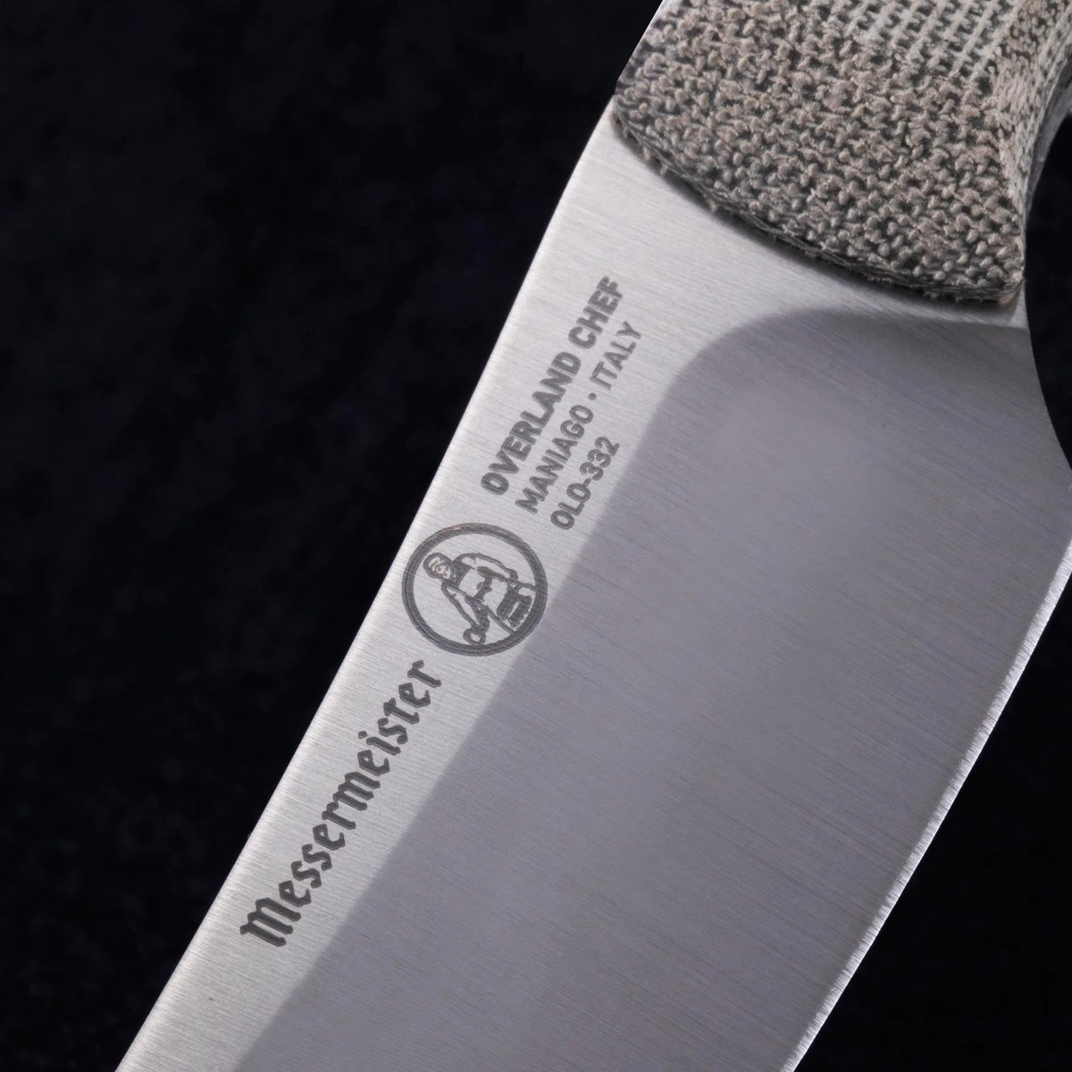 Messermeister Overland Chef 4.5 Inch Utility Knife | Nitro Cobalt Steel, Canvas Micarta Handle & Hidden Bottle Opener