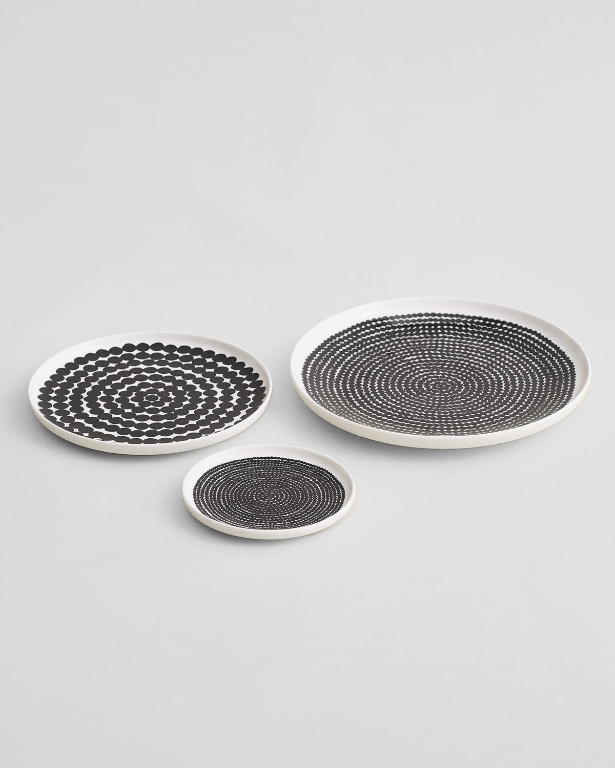 MARIMEKKO Räsymatto Oiva Dinner Plate, 10-Inch,White