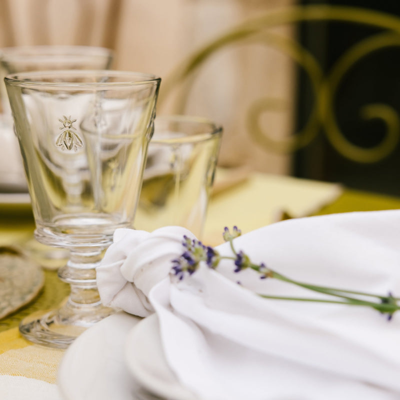French Bee Water Glass Set by La Rochère