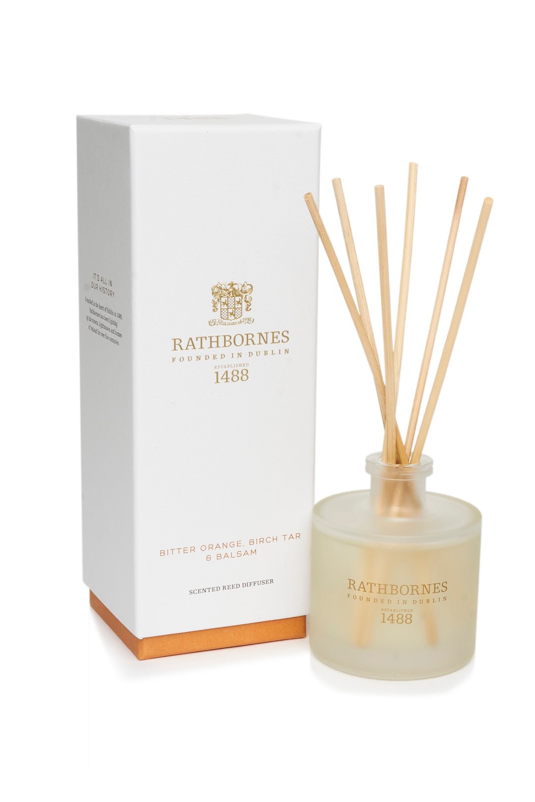 Rathbornes Bitter Orange and Balsam luxury reed diffuser 200ml