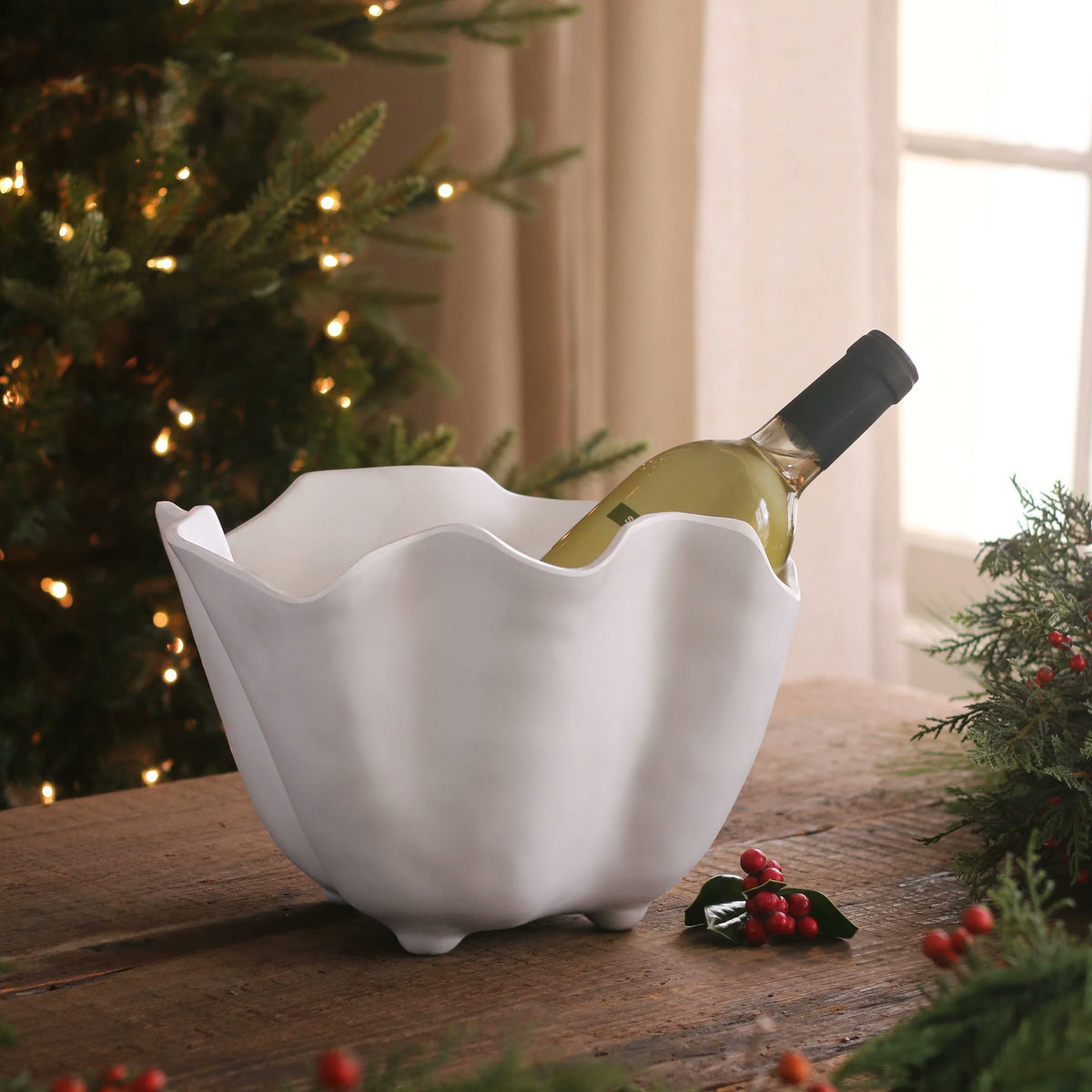 Beatriz Ball VIDA Nube Ice Bucket | White | 11"