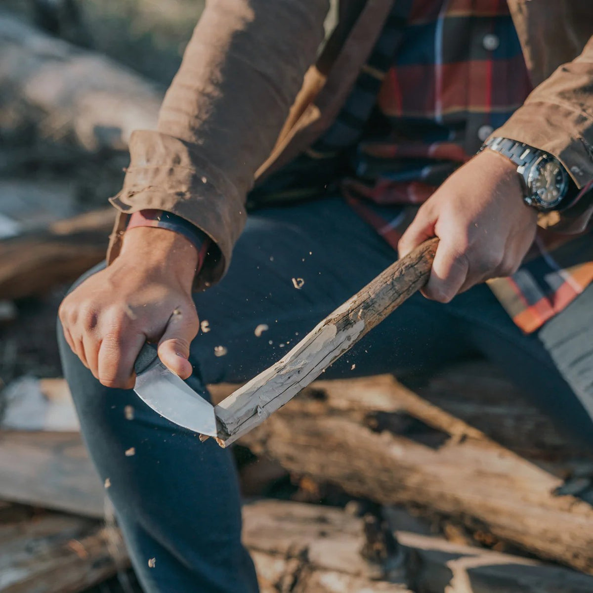 Messermeister Overland Chef 4.5 Inch Utility Knife | Nitro Cobalt Steel, Canvas Micarta Handle & Hidden Bottle Opener