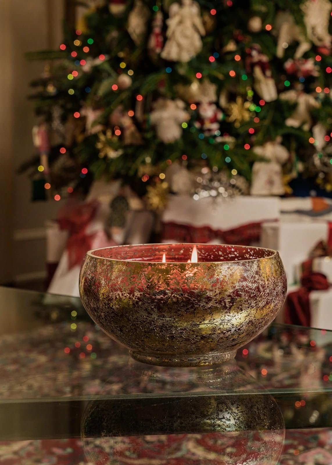 Aromatique Smell of Christmas Gilded Grande 40oz Scented Candle