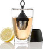 AdHoc TE01 Tea Infuser, (H) 130 mm x (D) 40 mm, Black