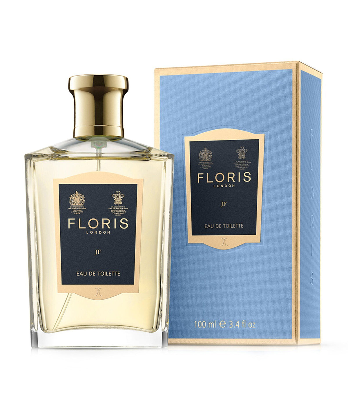 Floris London JF Eau De Toilette Spray, 3.4 fl. oz