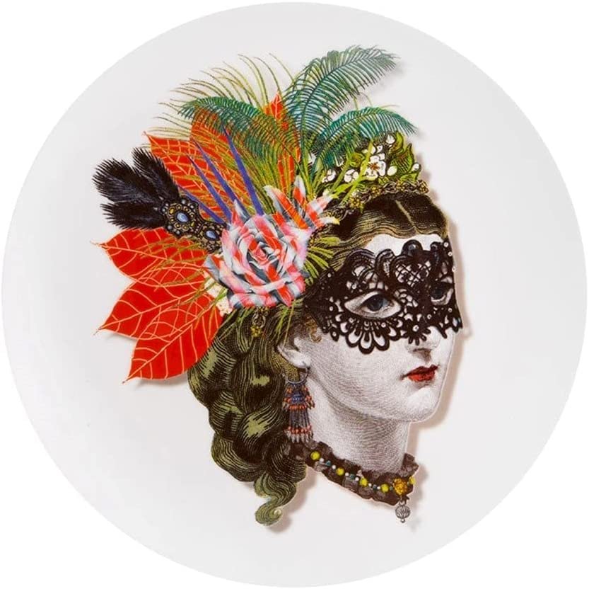 Christian Lacroix Love Who You Want Dessert Plate | Mamzelle Scarlet