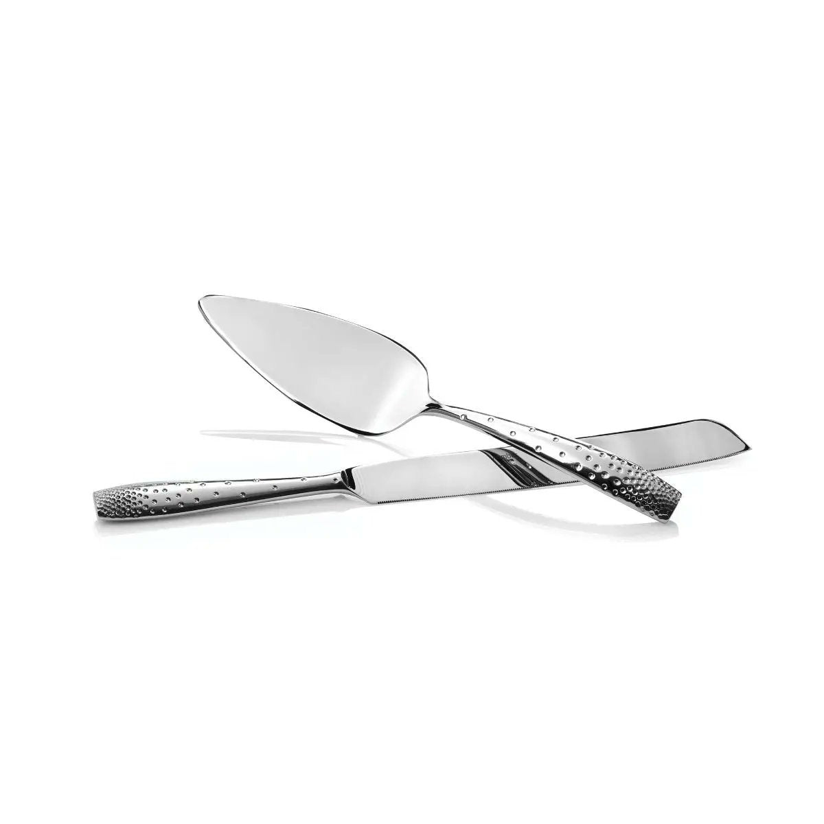Nambé Dazzle Cake Knife & Server Set | 2-Piece | 13.2"L