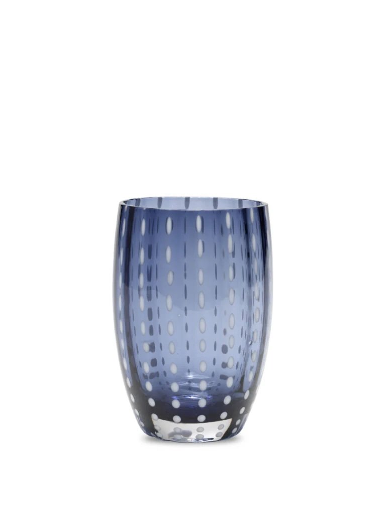 Zafferano Perle Glass Tumblers (10.8oz) | Set of 2