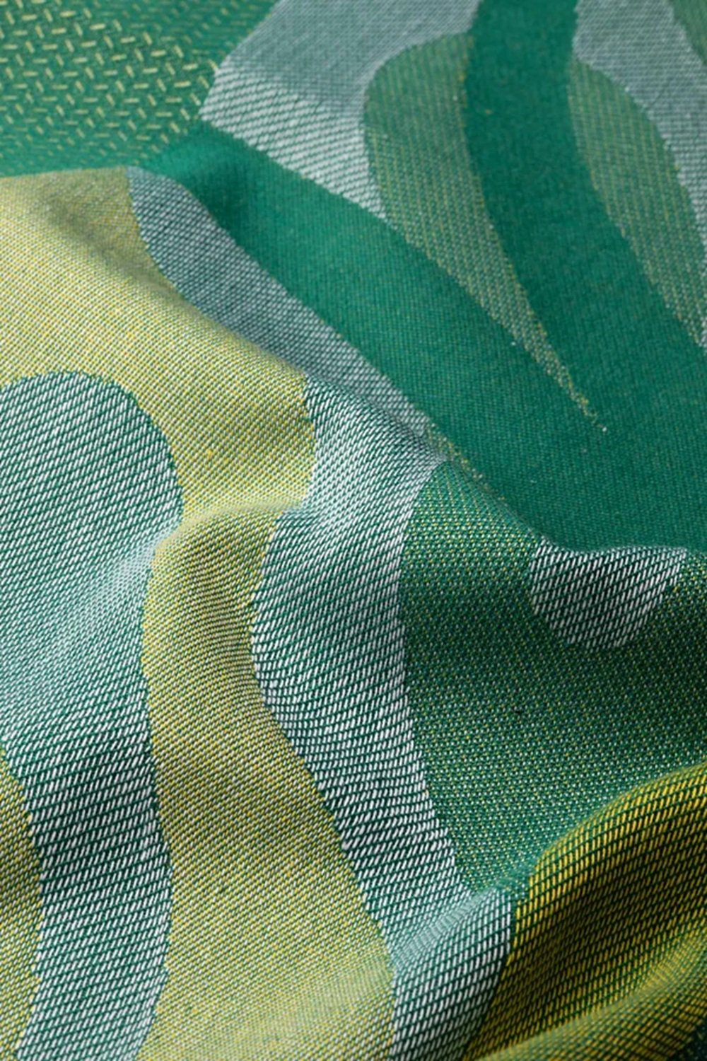 Moutet Tissage French Kitchen Tea Towel Jacquard Cotton Pinède Pine Forest