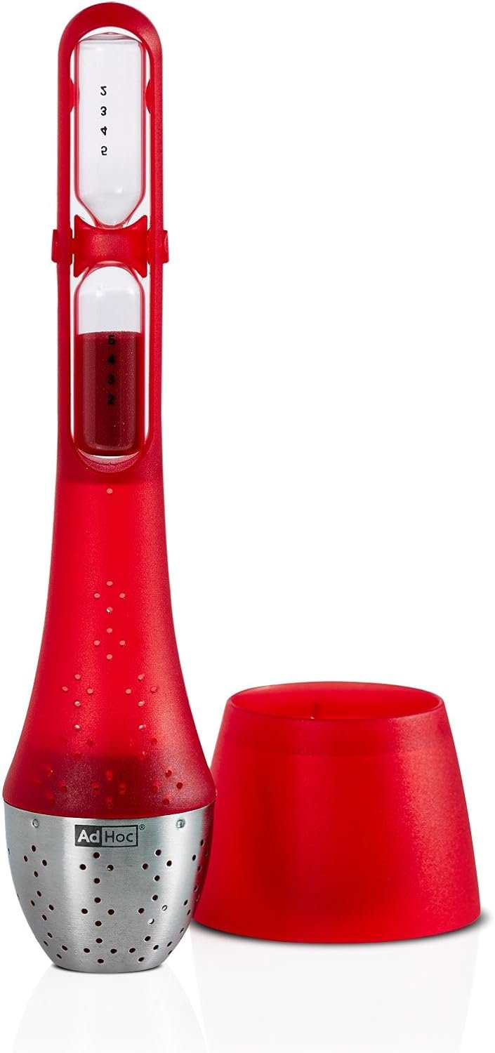 AdHoc SANTEA Floating Tea Egg with Magnetic Hourglass