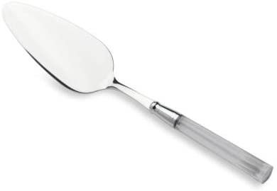 French Pastry Server | Capdeco Doric Clear Handle | Stainless Steel
