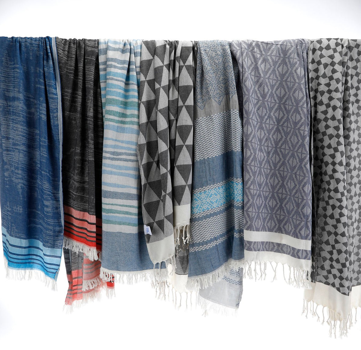 Premium Turkish cotton towel designed for beach, pool, travel, or home — quick-dry and compact