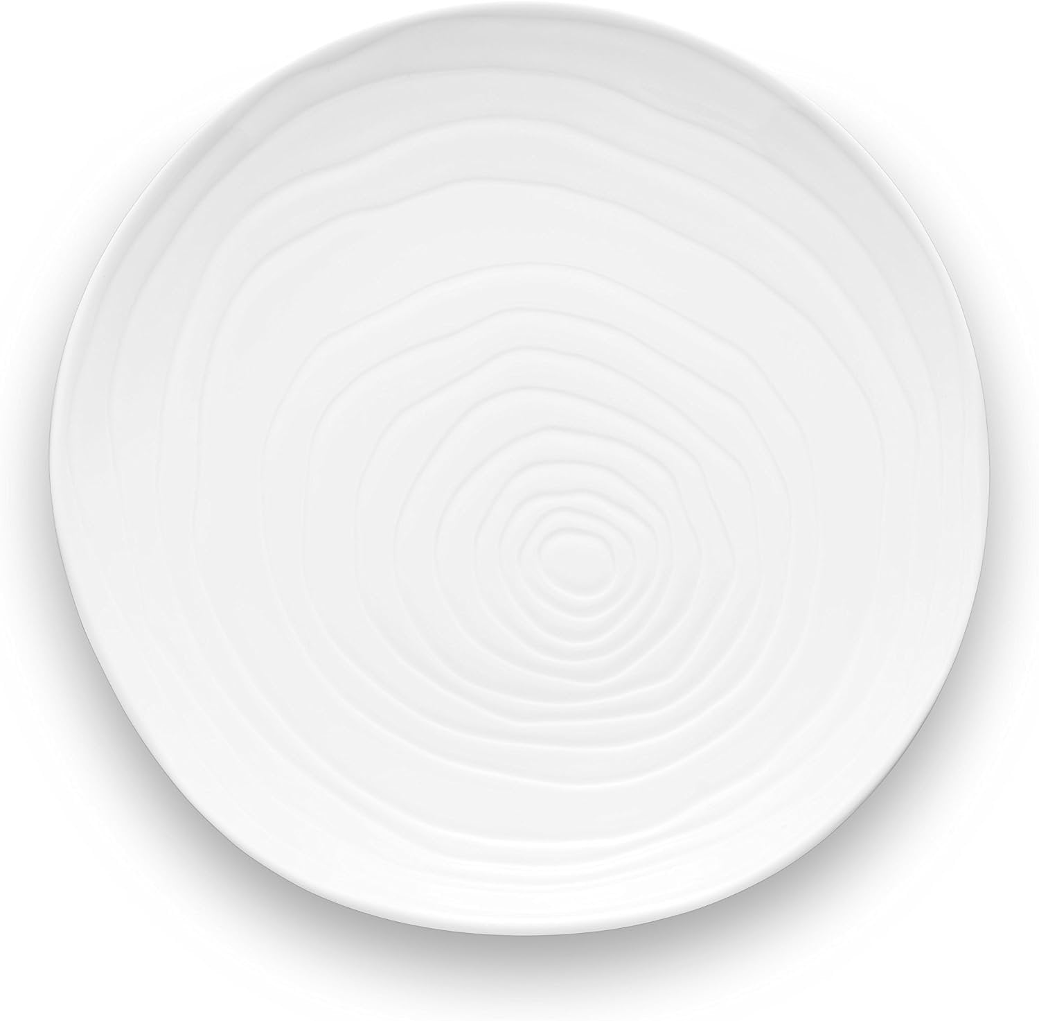 Pillivuyt Teck Salad Plate 8.5"D Porcelain White