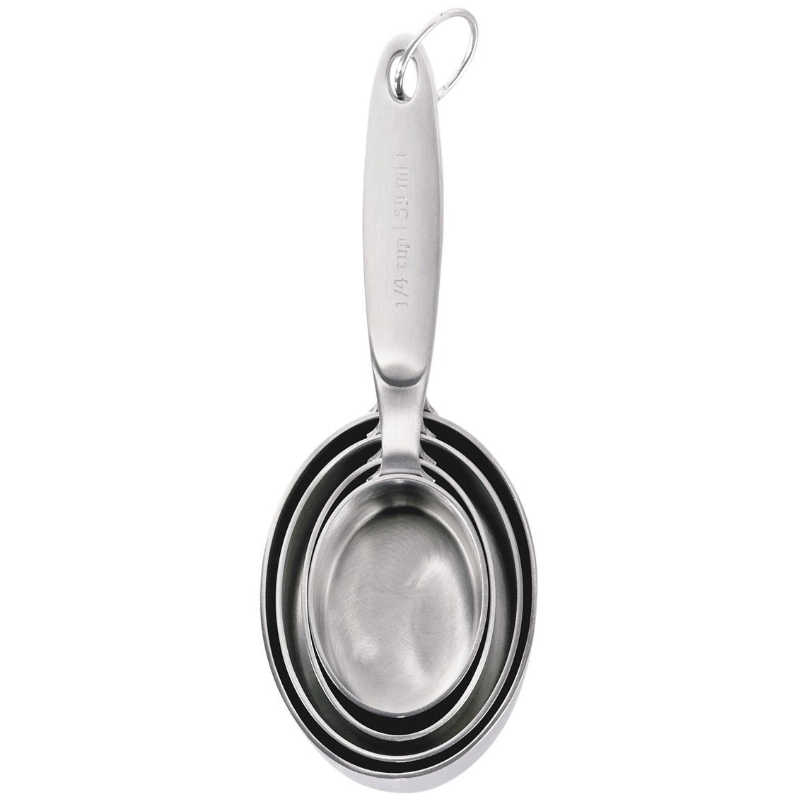 Cuisipro Measuring Cups in Stainless Steel