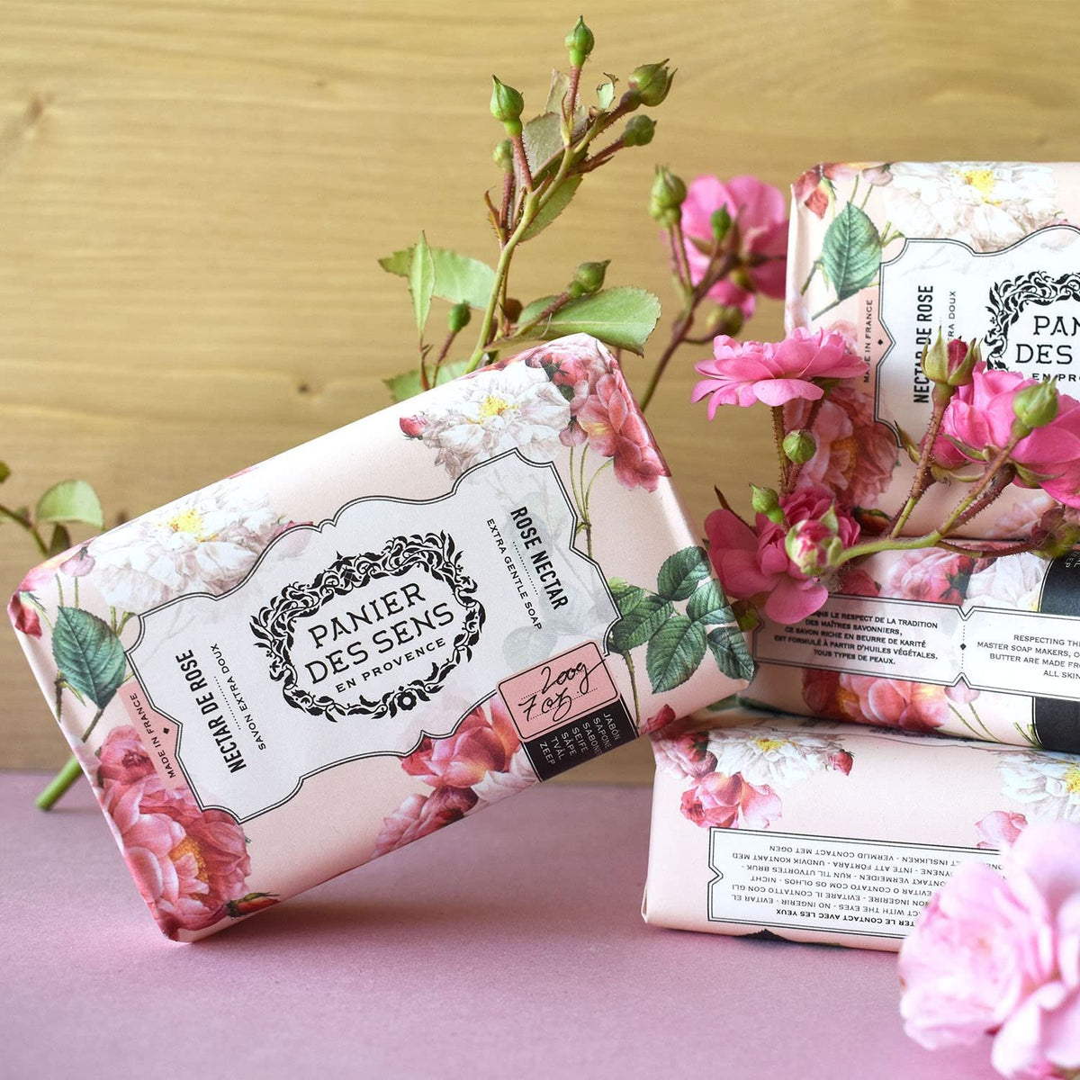 Panier des Sens Lemon Blossom Shea butter soap 2-units