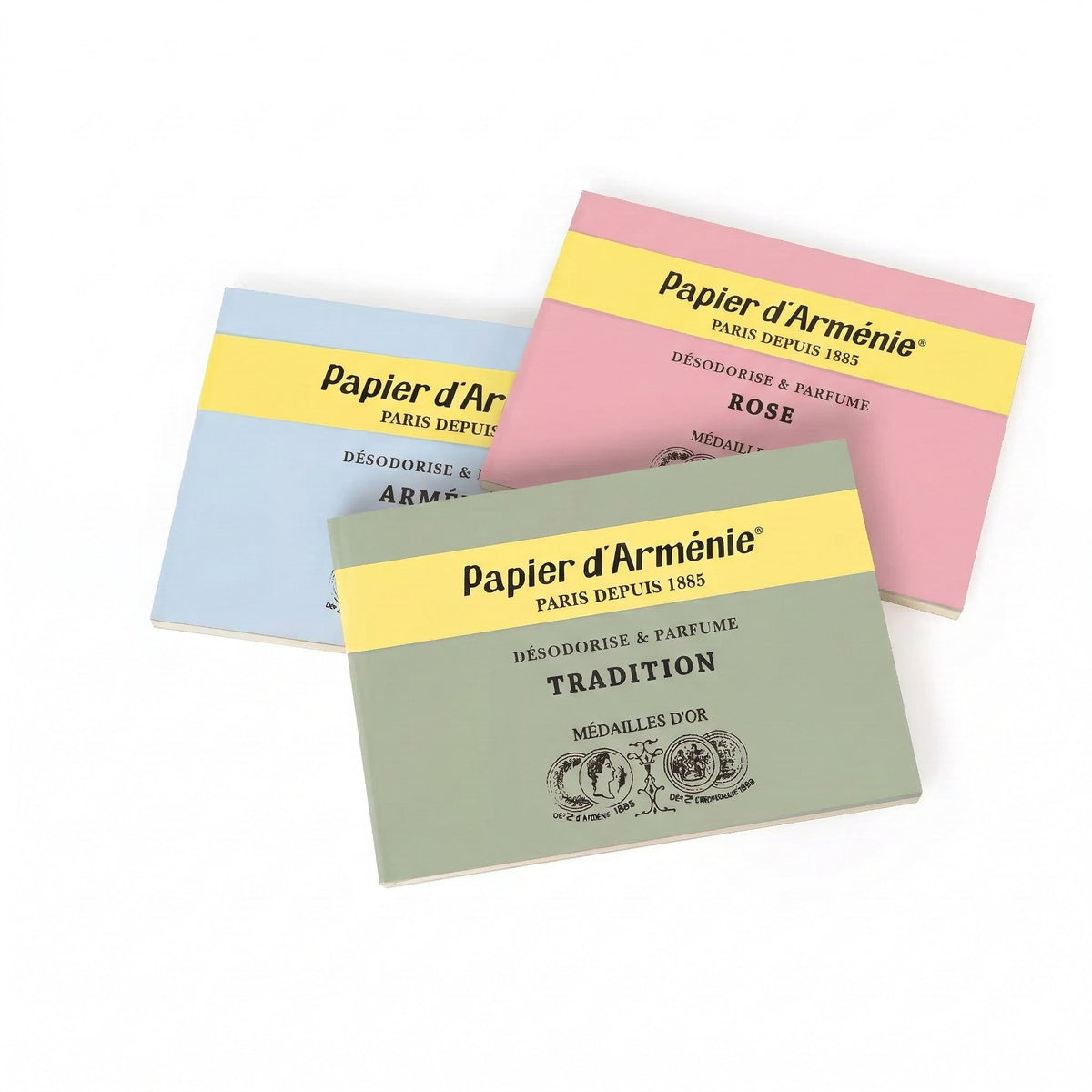 Papier d’Arménie Incense Paper Booklet | French Home Fragrance (12 Sheets)