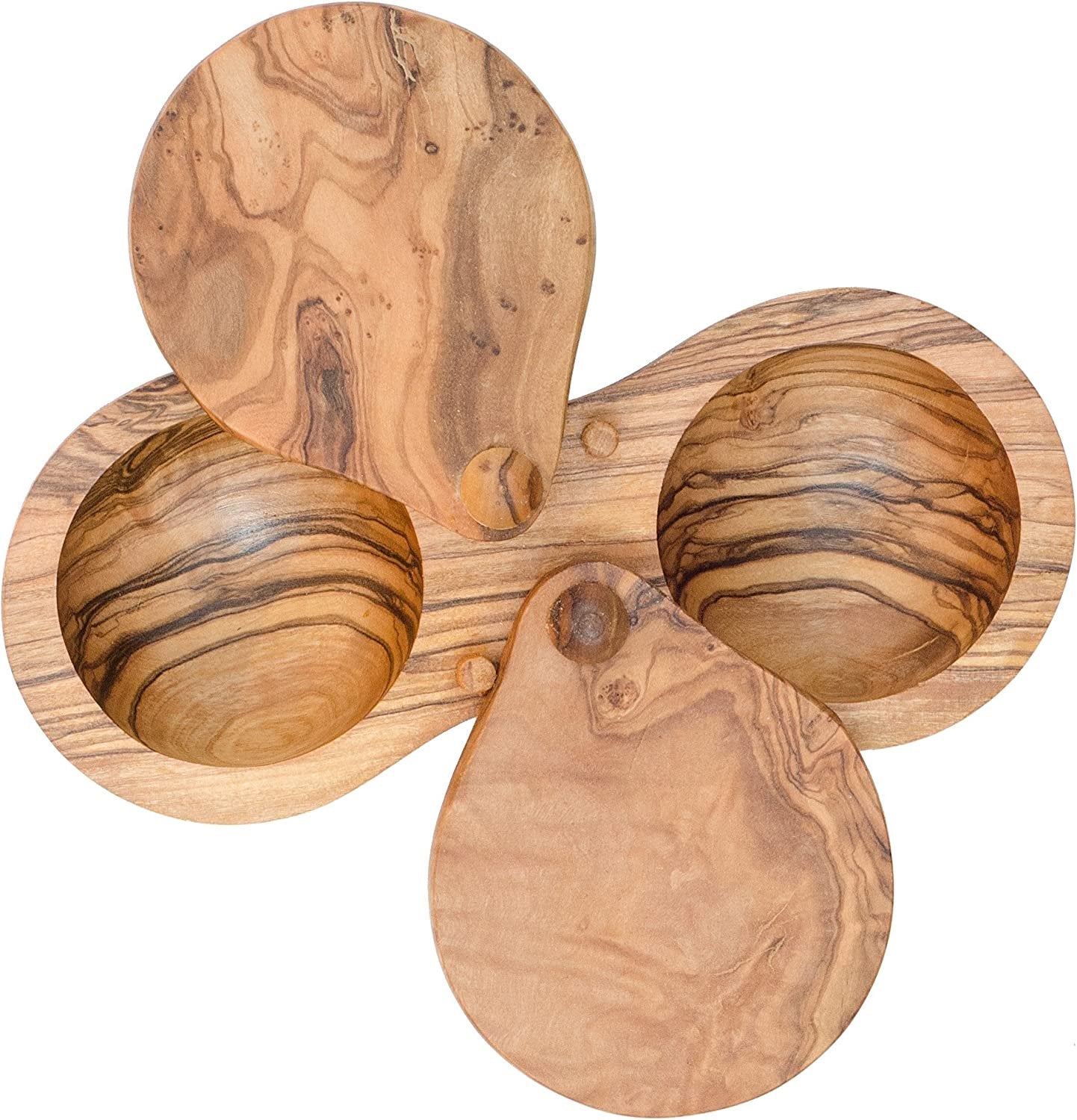 Berard Olivewood Double Salt Keeper - Thumbnail 2