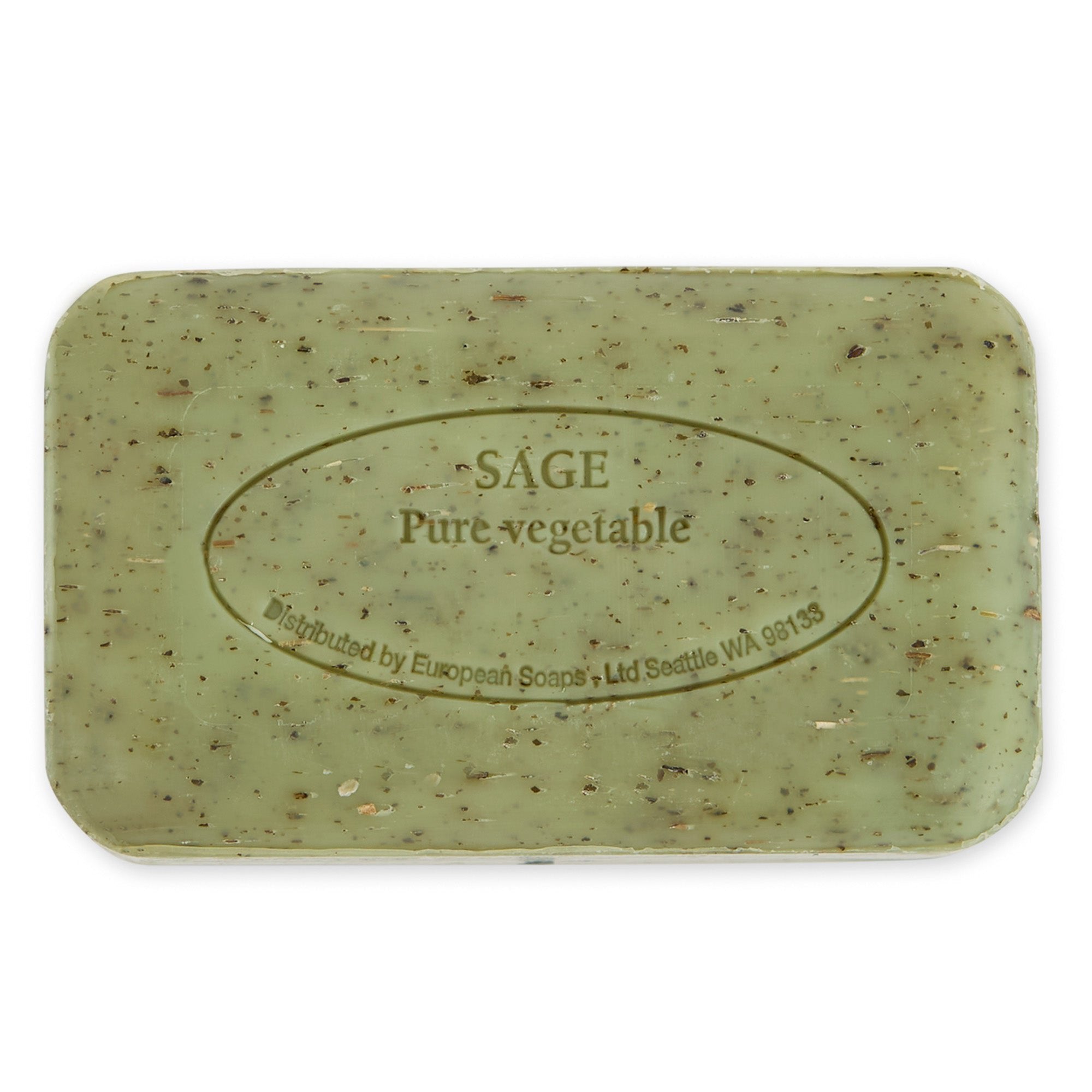 Pre de Provence Sage Soap Bar pack of 12, shea butter enriched, made in France
