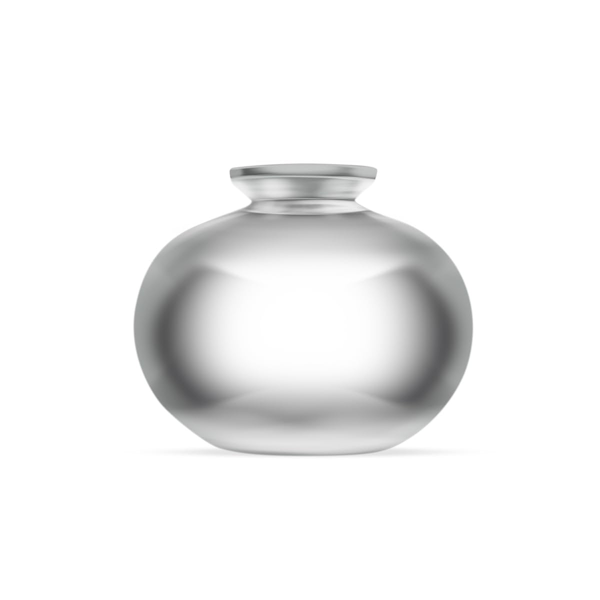 Nambé Posey Vase – 6 Inch Large Modern Decorative Metal & Silver Vase, Centerpiece for Single Bloom or Floral Display, Smooth Alloy Finish Tabletop Accent for Home, Office & Gift Décor