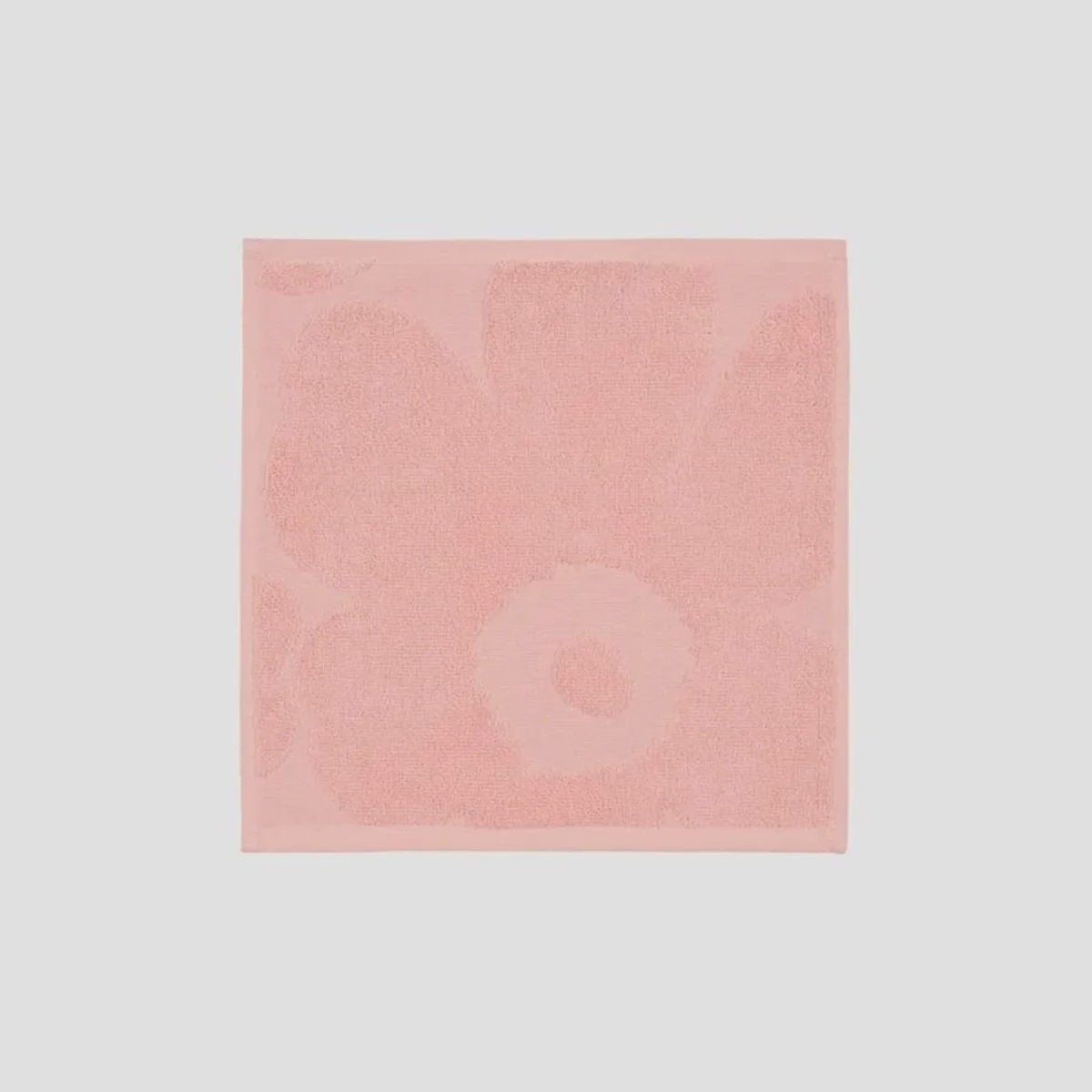 Marimekko Unikko Pink Floral Organic Cotton Terry Towel