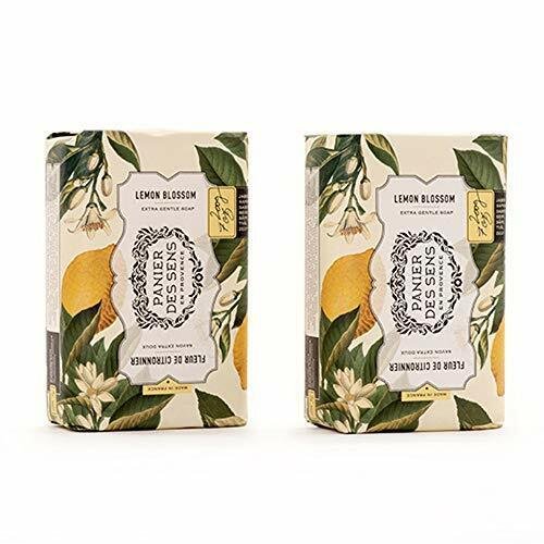 Panier des Sens Lemon Blossom Shea butter soap 2-units