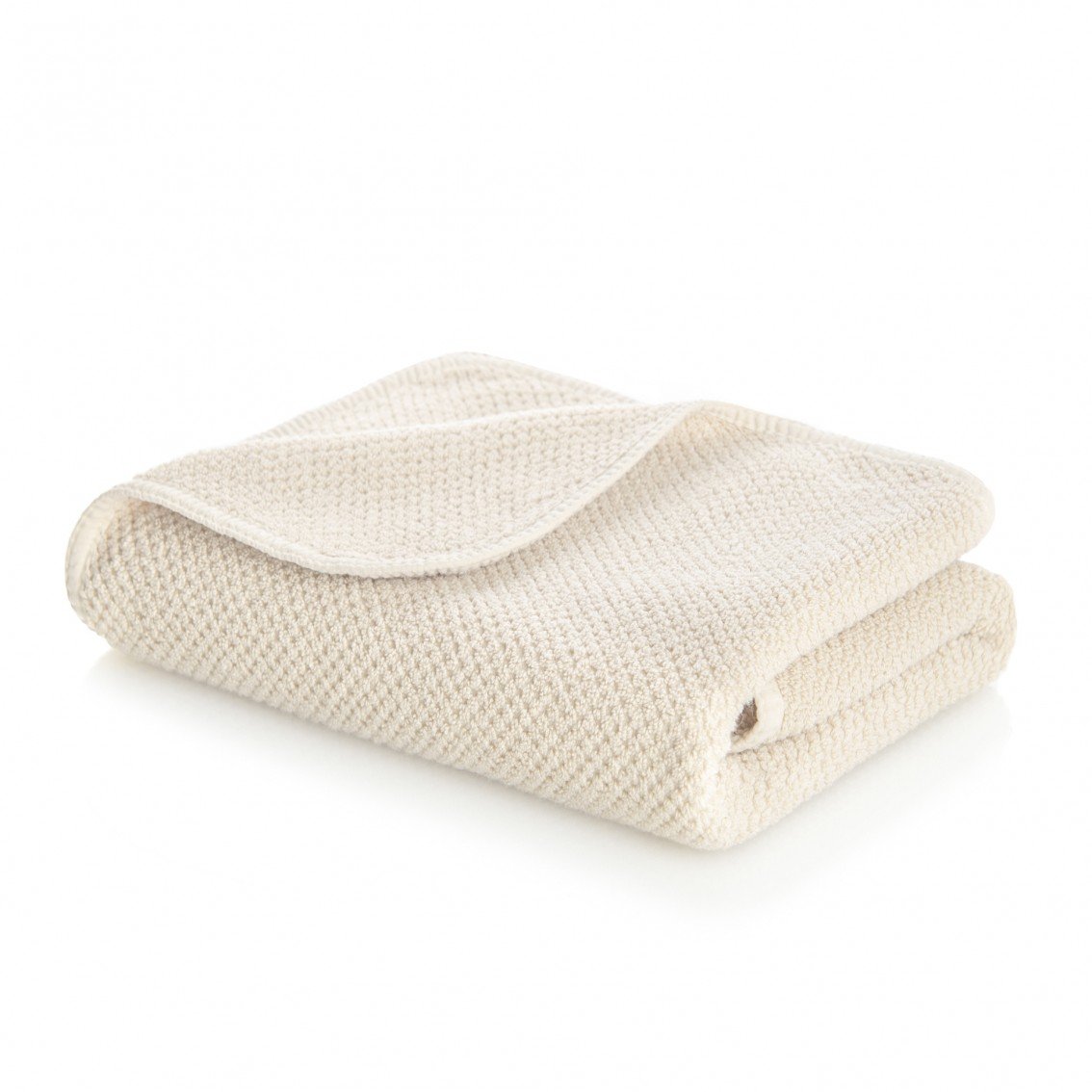 Graccioza Bee Waffle Towel Combed Cotton Collection | Natural