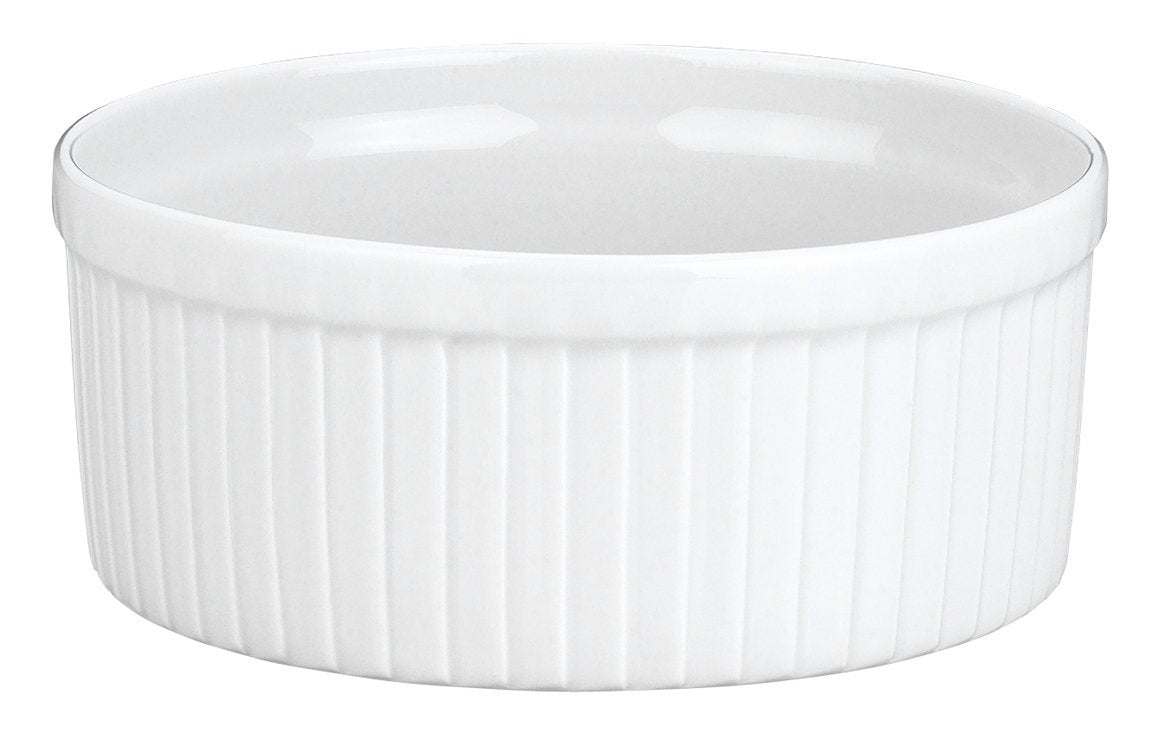 Pillivuyt Classic 3-Ounce Pleated Porcelain Ramekin - Thumbnail 4