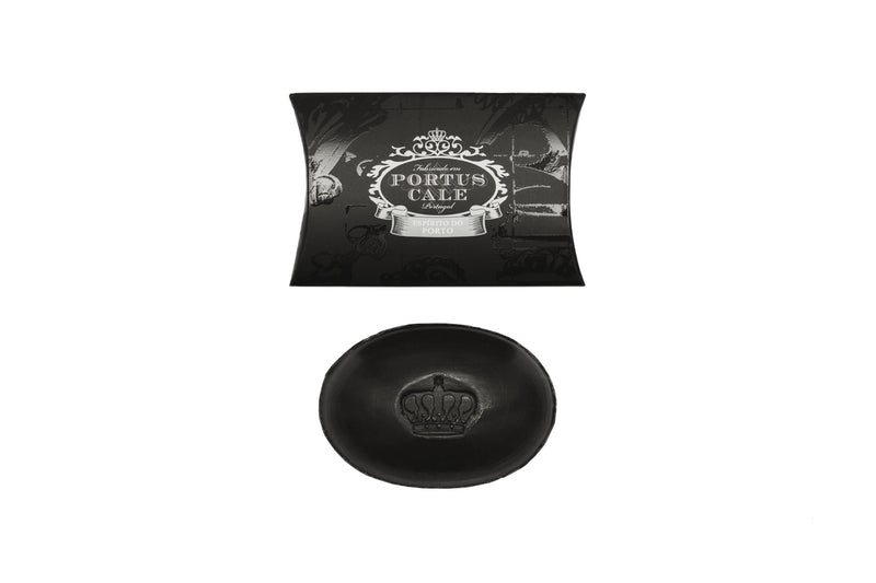 Portus Cale Black Edition Scented Soap Bars Set-3 (40g x 3) Luxury Fragrances of Citrus Cedar & Amber