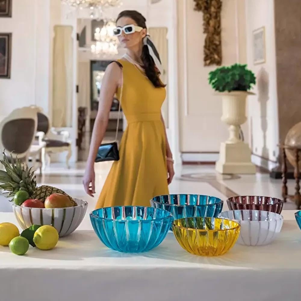 Guzzini Dolcevita Small Bowl 5 inch, set of 6, Emerald