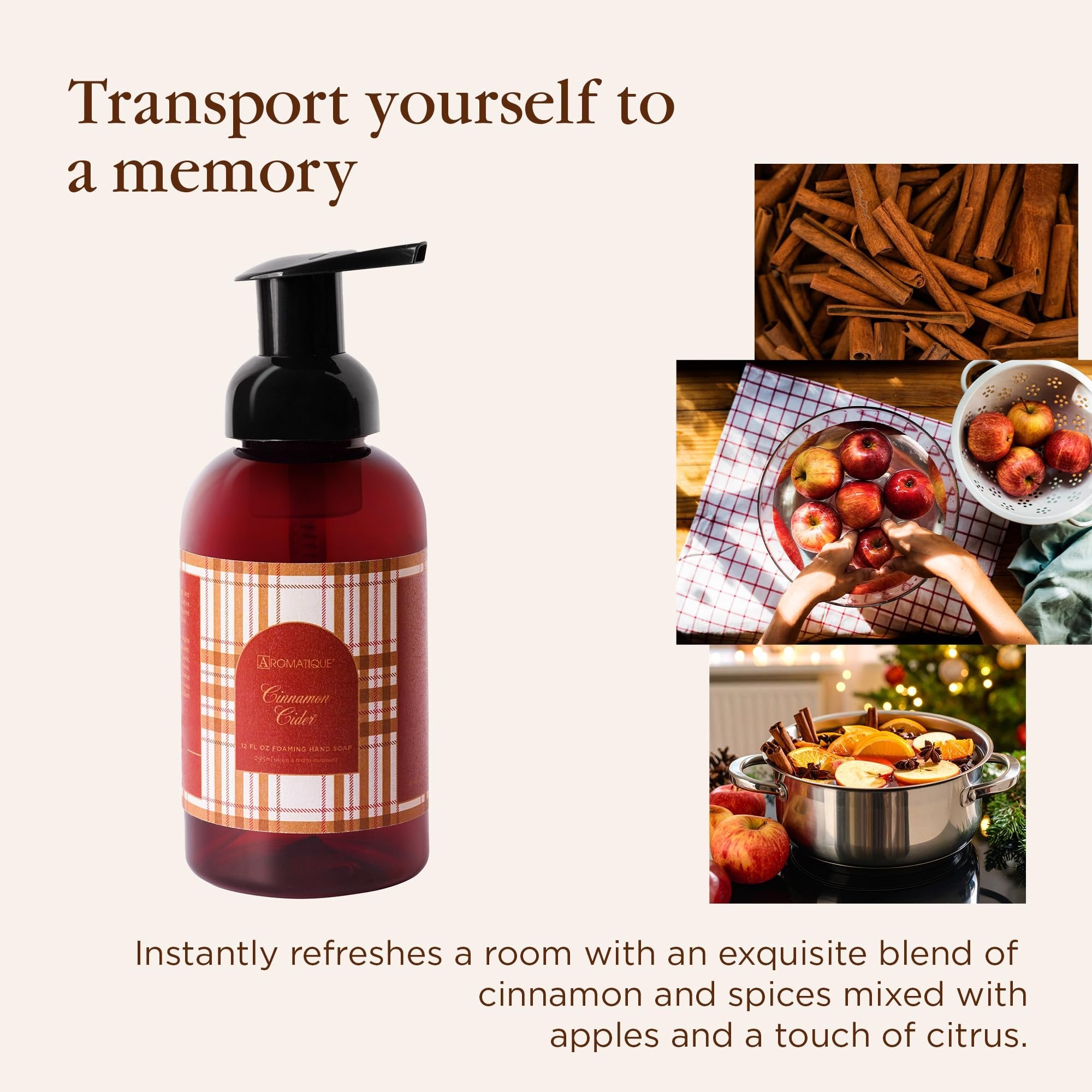 Cozy Autumn Foaming Soap | Cinnamon Cider