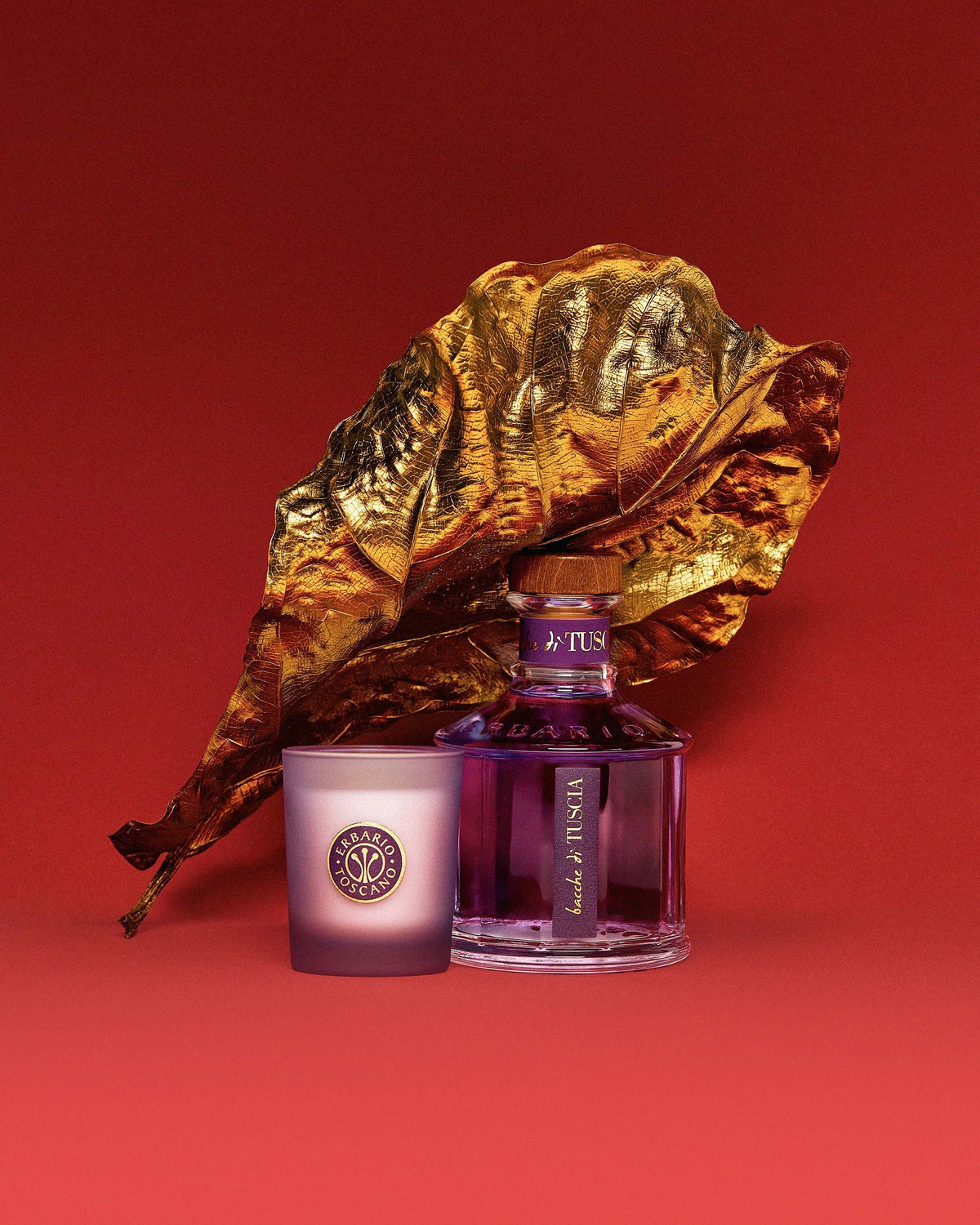 Bacche di Tuscia (Tuscia Berries) Reed Diffuser & Refill Gift Set | Small