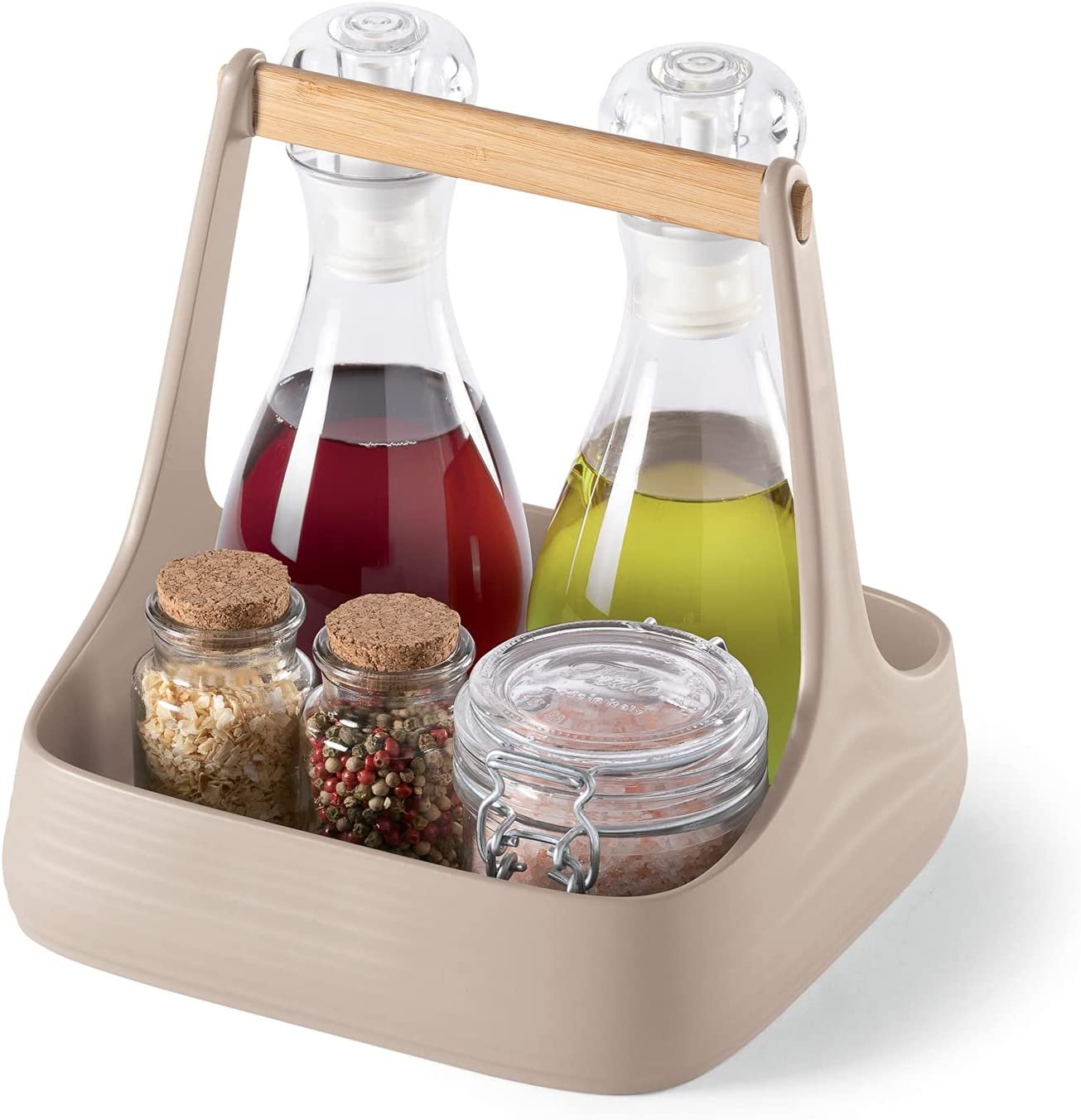 Guzzini Table Caddy Organizer All-Together Outdoor & Indoor  | Milk White