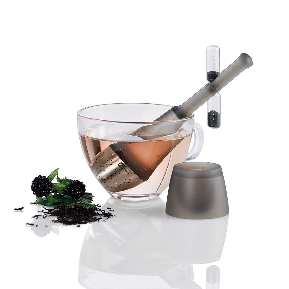 AdHoc SANTEA Floating Tea Egg with Magnetic Hourglass | Colors Available