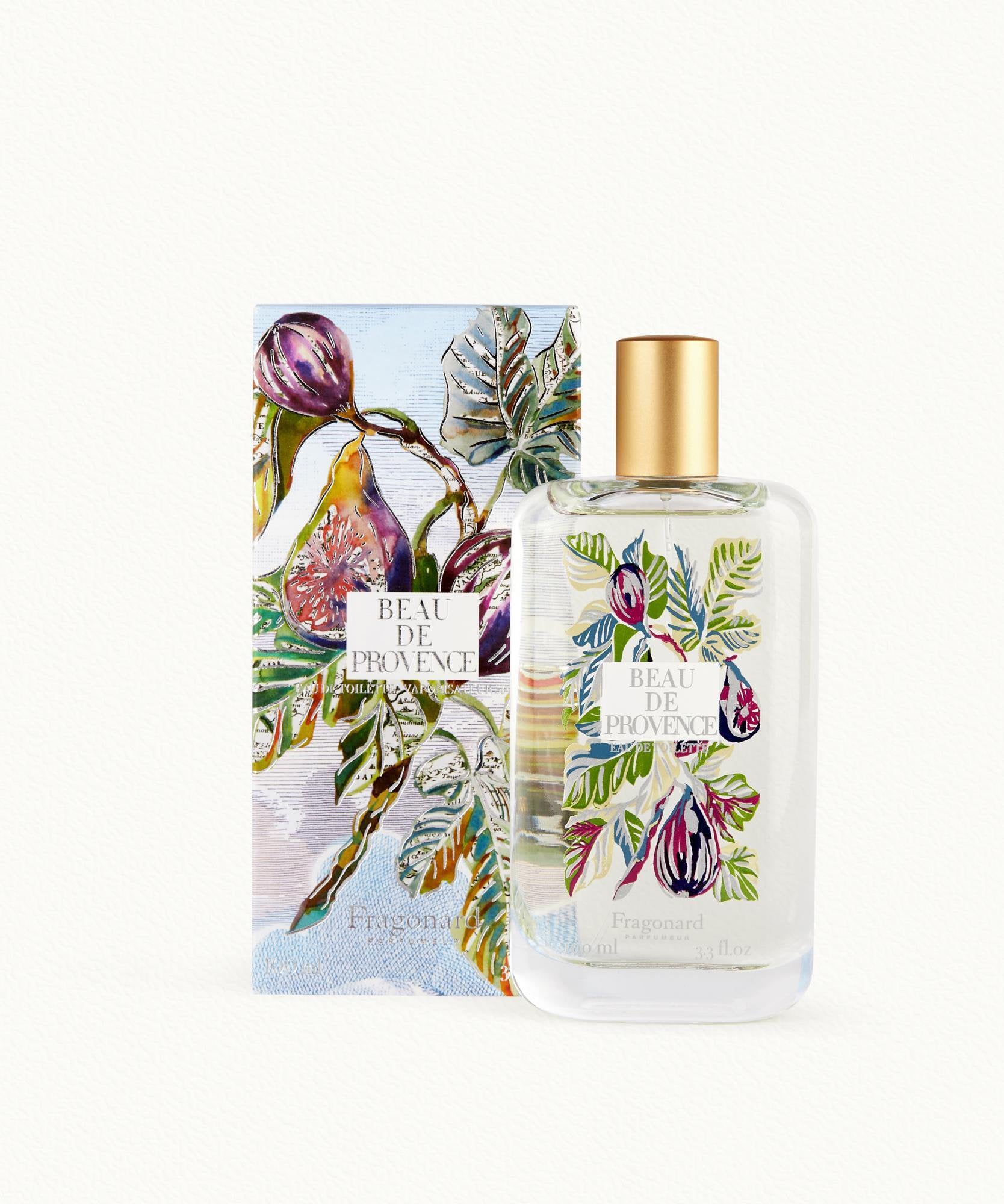 Fragonard Beau de Provence Eau de Toilette 100ml bottle on white background