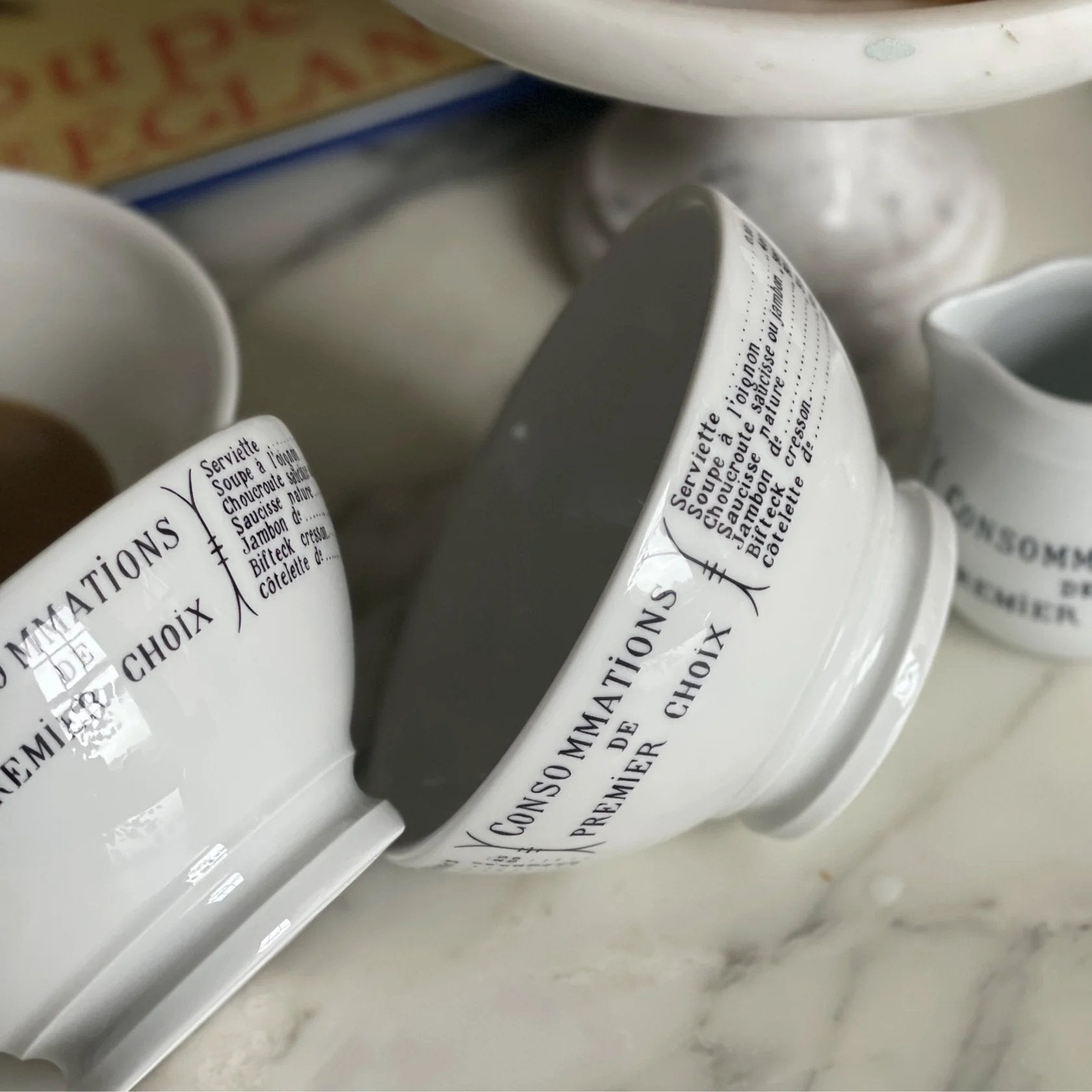 Pillivuyt Brasserie Café Au Lait Bowl - Thumbnail 4