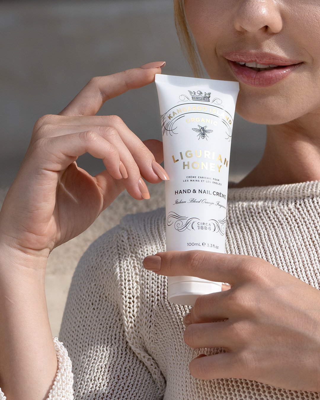 Kangaroo Island Organic Ligurian Honey Hand & Nail Cream | 100ml