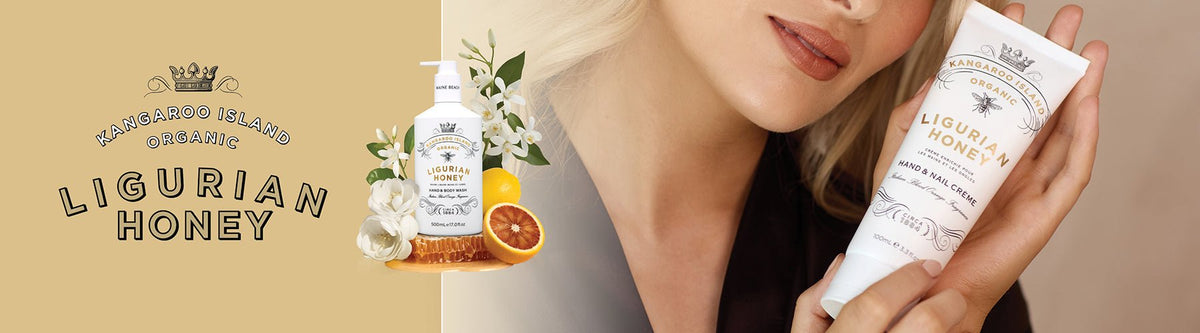 MAINE BEACH - K.I. Ligurian Honey - Organic Body and Hand Cream 500ml (17 fl oz)