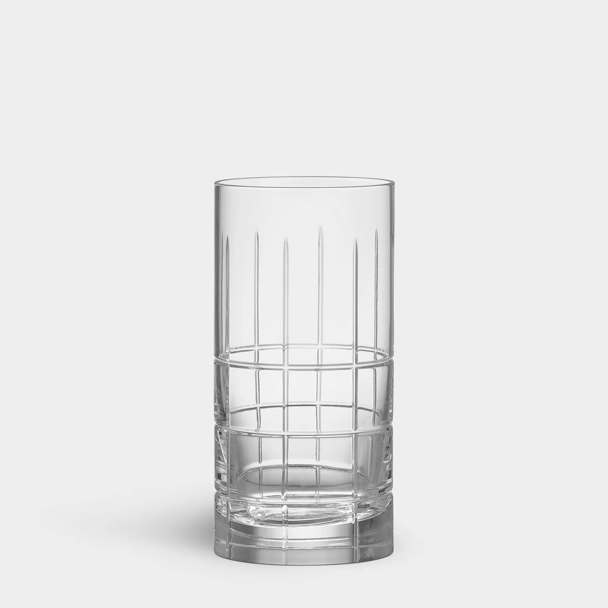 Orrefors Street Highball Glass in cut crystal